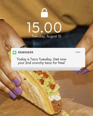 This message says it all 😋

#tacotuesday #tacotuesday🌮 #livemas #tacobellnl #tacobell #tacos